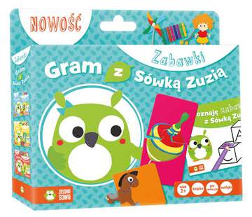 Zabawki gram z sówką zuzią + gra