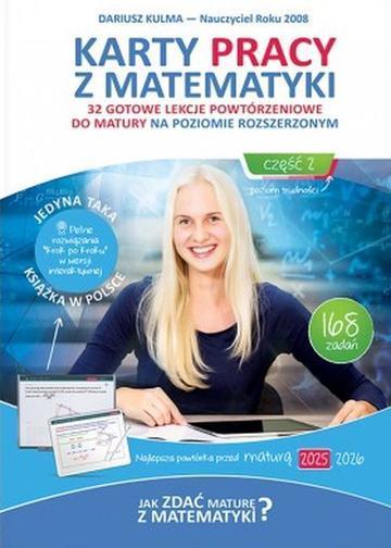 Karty pracy z matematyki poziom rozszerzony wyd. 2025