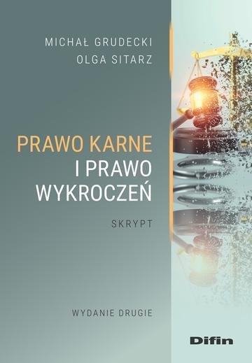 Okładka: Prawo karne i prawo wykroczeń. Skrypt wyd. 2