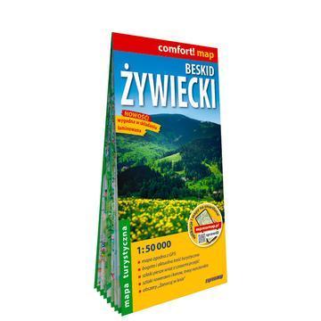 Beskid Żywiecki mapa turystyczna 1:50 000 laminat 2026