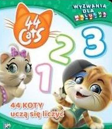 4 koty uczą się liczyć. Wyzwania dla malucha. 44 cats