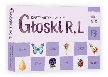 Okładka: Karty artykulacyjne Głoski R, L