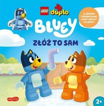 Okładka: Bluey. Złóż to sam. Książki LEGO®