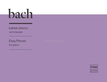 Okładka: Bach.J S. Łatwe utwory na fortepian