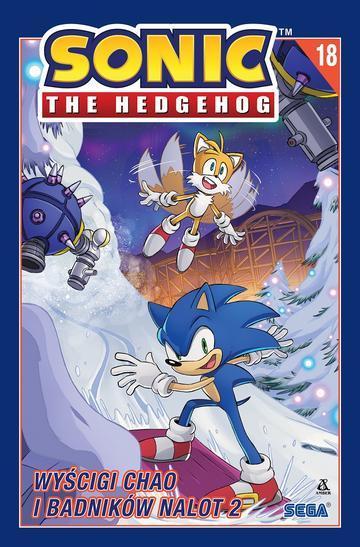 Wyścigi Chao i Badników nalot 2. Sonic the Hedgehog. Tom 18