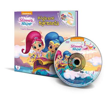 Magiczne życzenia shimmer and shine + dvd