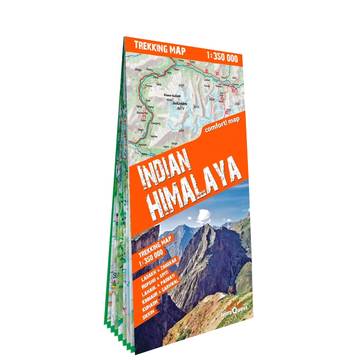 Indian Himalaya trekking map 1:350 000  laminat V2
