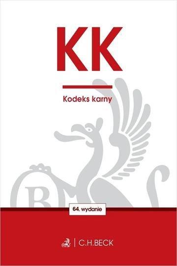 Okładka: KK. Kodeks karny wyd. 64