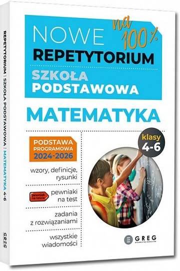 Matematyka Nowe Repetytorium - szkoła podstawowa., kl. 4-6 - 2024-2026