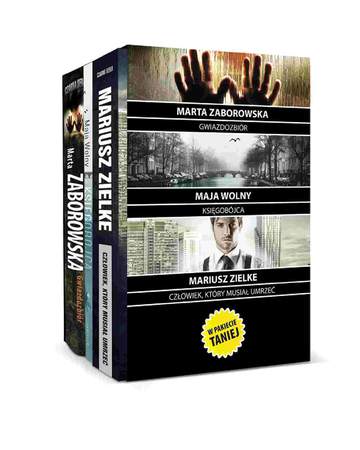 Pakiet gwiazdozbiór / księgobójca / człowiek który musiał umrzeć