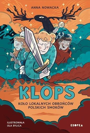 Okładka: KLOPS. Koło Lokalnych Obrońców Polskich Smoków. Obrońcy Smoków. Tom 2