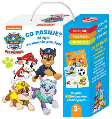 Co pasuje? Misja ćwiczenie pamięci. Uczę się z Peppą. Psi Patrol