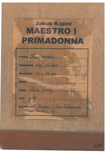 Maestro i primadonna