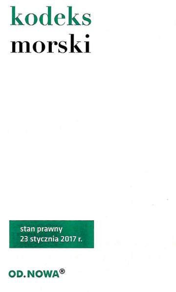 Kodeks morski 01. 2017