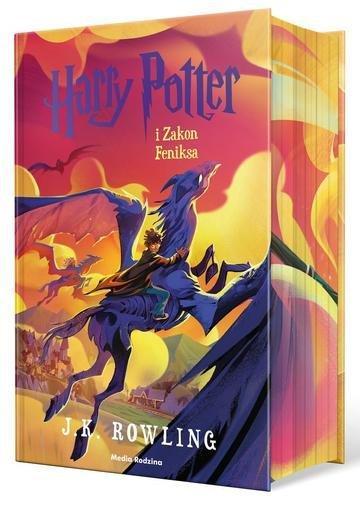 Okładka: Harry Potter i Zakon Feniksa (ilustrowane brzegi). Harry Potter