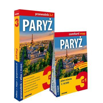 Paryż zestaw przewodnikowy 3w1 2025