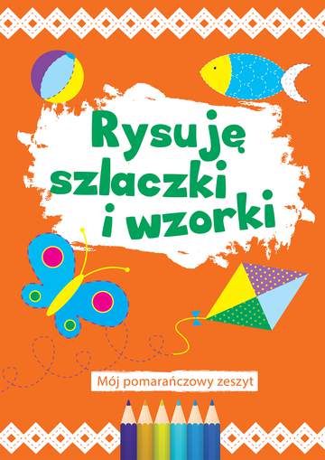 Rysuję szlaczki i wzorki mój czerwony zeszyt