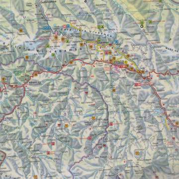 Peru mapa 1:1 000 000