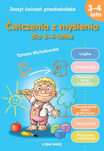Ćwiczenia z myślenia dla 3-4 latka wyd. 2