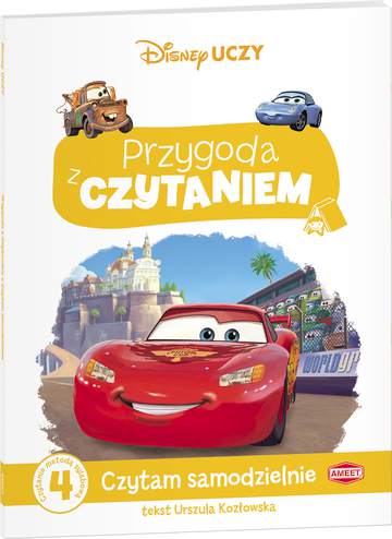 Disney uczy Auta Przygoda z Czytaniem Czytam samodzielnie PCW-2