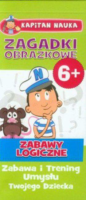 Zagadki obrazkowe zabawy logiczne zabawa i trening umysłu twojego dziecka Kapitan Nauka