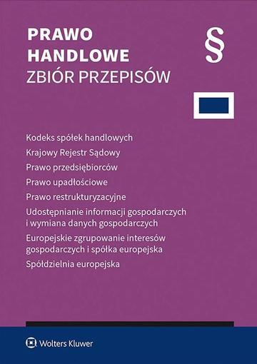 Kodeks spółek handlowych. Zbiór przepisów 2025
