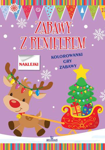 Zabawy z reniferem kolorowanki gry zabawy