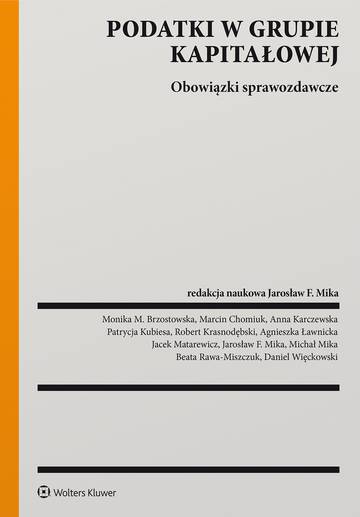 Podatki w grupie kapitałowej. Obowiązki sprawozdawcze