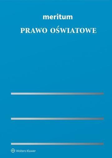 Okładka: Prawo oświatowe. Meritum