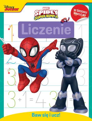 Liczenie. Marvel Spidey i Super-kumple. Baw się i ucz!