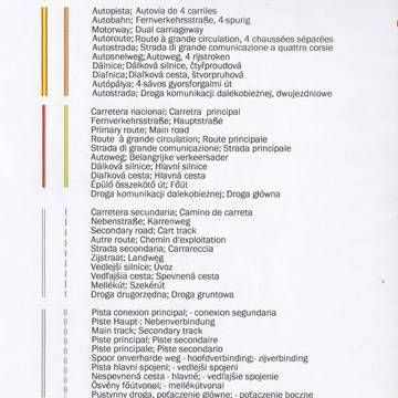 Chile mapa 1:1 200 000