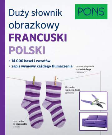 Duży słownik obrazkowy PONS Francuski
