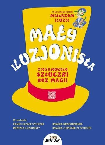 Okładka: Mały iluzjonista. Niesamowite sztuczki bez magii