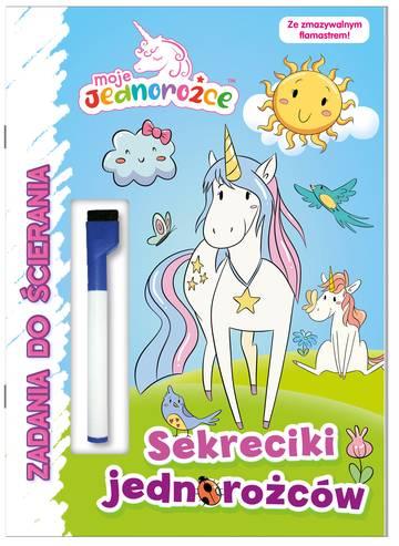 Sekreciki jednorożców. Moje Jednorożce. Zadania do ścierania