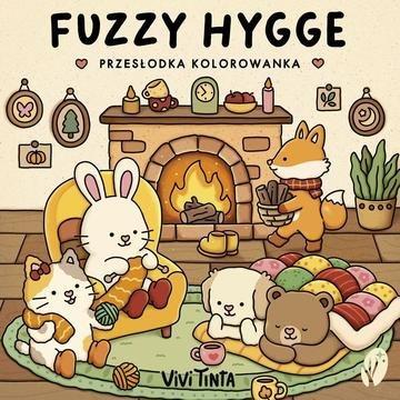Okładka: Fuzzy Hygge. Przesłodka kolorowanka