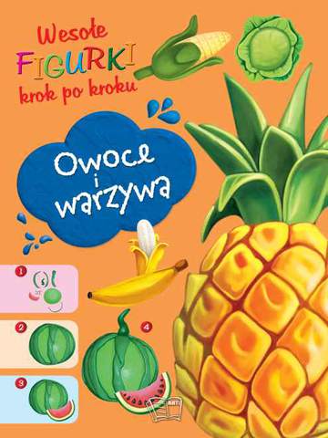 Owoce i warzywa wesołe figurki