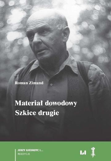 Okładka: Materiał dowodowy. Szkice drugie