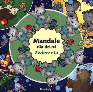 Zwierzęta mandale dla dzieci