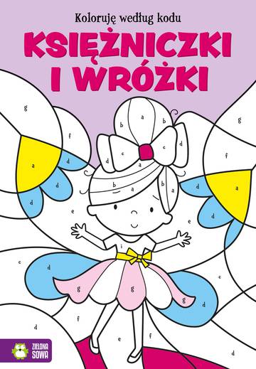 Księżniczki i wróżki. Koloruję według kodu