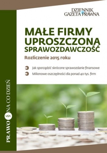 Małe firmy, uproszczona sprawozdawczość, Rozliczenie 2015 roku