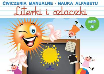 Literki i szlaczki ćwiczenia manualne nauka alfabetu
