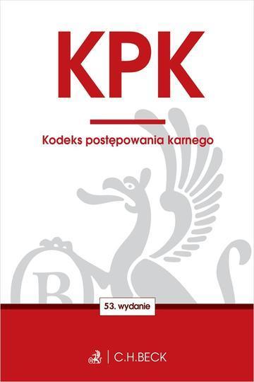 KPK. Kodeks postępowania karnego wyd. 53
