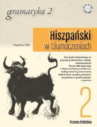 Hiszpański w tłumaczeniach gramatyka 2 poziom a2-b1 + CD