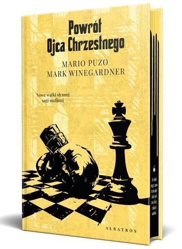 Okładka: Powrót ojca chrzestnego (ilustrowane brzegi)