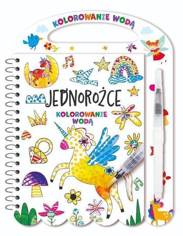 Jednorożce. Kolorowanie wodą