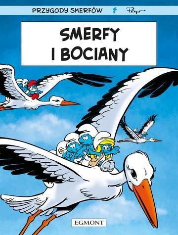 Okładka: Smerfy i bociany. Smerfy