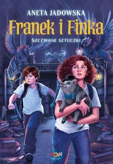 Okładka: Szczwane sztuczki. Franek i Finka