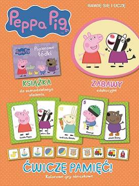 Ćwiczę pamięć bawię się i uczę Świnka Peppa