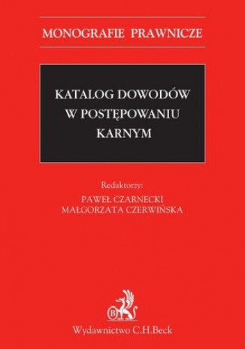Katalog dowodów w postępowaniu karnym