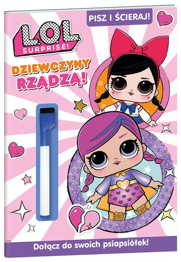 Dziewczyny rządzą lol surprise pisz i ścieraj